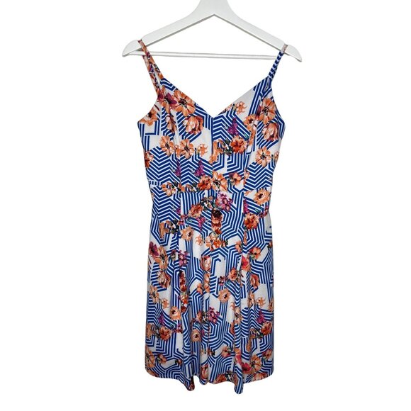 Anna Grace Dress Womens Medium Mini Sundress Floral Boho Cottage Summer Casual - Picture 1 of 12